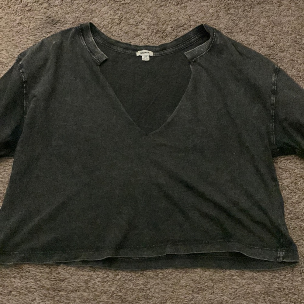 Charcoal garage top